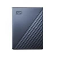 WD My Passport Ultra WDBFTM0040BBL - Festplatte - verschlüsselt - 4 TB - extern (tragbar)