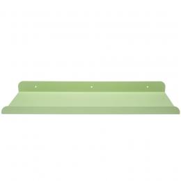 weld & co Solid 05 Wandregal - weißgrün - B 50 cm - T 15 cm - H 4 cm