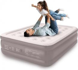 WITTS Luftbett - Luftbett mit integrierter Pumpe - Luftbett 2 Personen - King Size