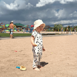 Wowo Baby Strampler - Blue Sky