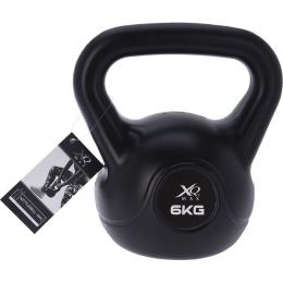 XQ Max Kettlebell - 6KG - Schwarz