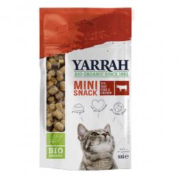 Yarrah | Mini Snacks mit Rind, Schwein & Huhn | 10 x 50 g