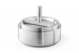 ZACK CONTAS Schleuderascher - Edelstahl matt - ø 13 - Höhe 11 cm