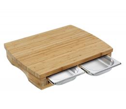 Zassenhaus STATION TWO Arbeitsbrett - Bambus - 46x35x8 cm