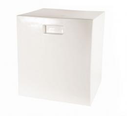 Zoeppritz Porcelain Hocker - offwhite - 40 x 40 x 44 cm