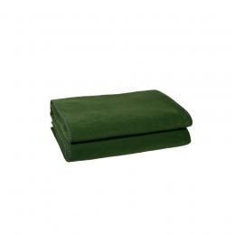 Zoeppritz Soft-Fleece Decke - dark jade - 110x150 cm