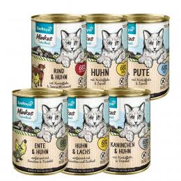 ZooRoyal Minkas Naturkost Mixpaket 12x400 g