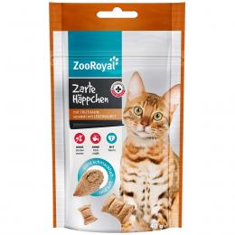 ZooRoyal Zarte H&auml;ppchen mit Truthahn, veredelt mit Leberwurst 3x40g